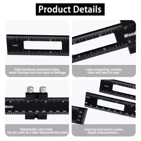 T.WH.082 N-A Pocket Ruler Flexible Precision #3