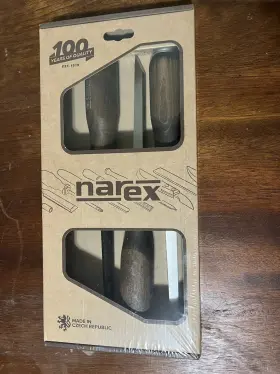 863652 NAREX Mortise Chisel Set 863652 NAREX Mortise Chisel Set