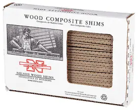 WC8-32-15-50-LA NELSON WOOD SHIMS Pack Shim WC8-32-15-50-LA NELSON WOOD SHIMS Pack Shim
