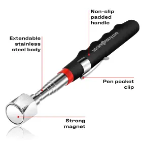 Nc-mts-ts-magnet NOCRY Telescoping Magnetic Tool Force Stick #2 Nc-mts-ts-magnet NOCRY Telescoping Magnetic Tool Force Stick #2
