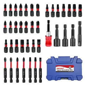 AB400 NORTOOLS Impact Screwdriver Bit Set Phillips Torx Steel AB400 NORTOOLS Impact Screwdriver Bit Set Phillips Torx Steel