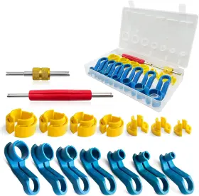 NTRF4X NTNEV Car Ac Fuel Line Disconnect Removal Tool Set Box NTRF4X NTNEV Car Ac Fuel Line Disconnect Removal Tool Set Box