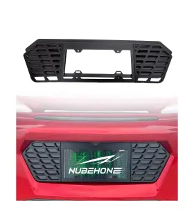 NH-C1286 NUBEHONE Rear License Plate Frame Corvette NH-C1286 NUBEHONE Rear License Plate Frame Corvette