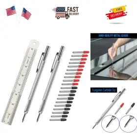 TOOL1 OFASIXX Pack Tungsten Carbide Tip Scriber Tool Refills