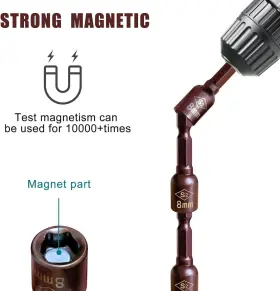 OHANA005 OHANAWE Steel Hex Magnetic Socket #2