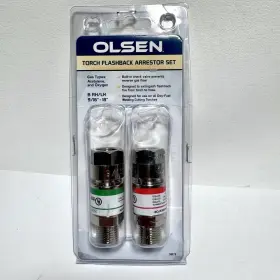 56878 OLSEN Torch Flashback Arrestor Set 56878 OLSEN Torch Flashback Arrestor Set