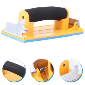 7Q154615522ZLPHX OUNONA Grip Sandpaper Holder Sponge Sand