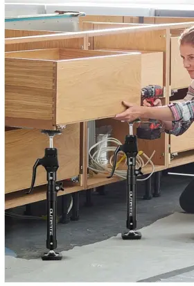 TYDG001BS-4 OUTIMATE Cabinet Jacks Installing Pack #2