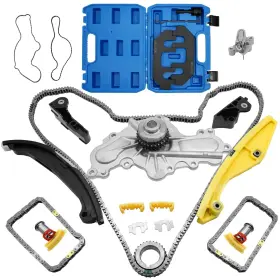 BL3Z-6268-A OWNWEEDA Timing Chain Water Pump Camshaft Holding
