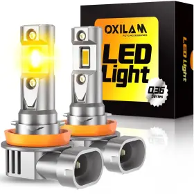 ZQ11H9966GY7A014 OXILAM Led Fog Light Bulbs Brighter Amber ZQ11H9966GY7A014 OXILAM Led Fog Light Bulbs Brighter Amber