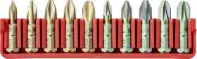 C6.706 PB SWISS TOOLS Phillips Pozidriv Bit Block Set