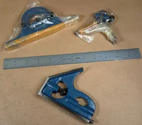 7118-012 PEC TOOLS Nos Combination Square Center Finder 7118-012 PEC TOOLS Nos Combination Square Center Finder