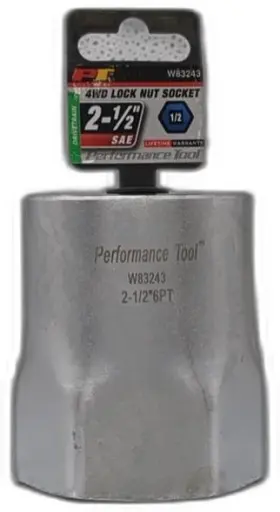 039564832437 PERFORMANCE TOOL Drive Hex Lock Nut Socket
