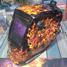 ANTFI-X60-3 PERFORMAX Welding Helmet Mask Flames Skulls Ansi ANTFI-X60-3 PERFORMAX Welding Helmet Mask Flames Skulls Ansi