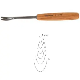 11A-2 PFEIL Swiss Sweep Spoon Gouge 11A-2 PFEIL Swiss Sweep Spoon Gouge