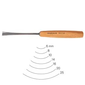 7F-25 PFEIL Swiss Fishtail Gouge 7F-25 PFEIL Swiss Fishtail Gouge