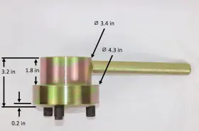 1099 PMD PRODUCTS Mercedes Benz Crankshaft Harmonic Balancer