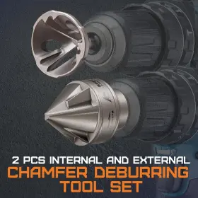 195256618885 POPLOCK Internal Deburring Tool Set Double Blade #2