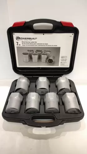 648642 POWERBUILT Locknut Socket Set #3
