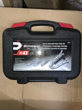 648613 POWERBUILT Engine Tool Gear Puller Steel Stain Kit