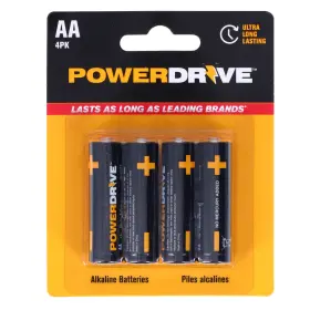 PD4AA POWERDRIVE Alkaline Battery Double #2 PD4AA POWERDRIVE Alkaline Battery Double #2