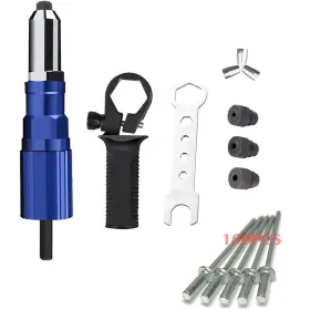BI0W047W90 POWLAB Electric Rivet Gun Adapter Cordless Drill BI0W047W90 POWLAB Electric Rivet Gun Adapter Cordless Drill