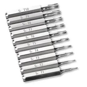 630683 PSYQTSUARY Security Torx Bit Set Precision Miniature 630683 PSYQTSUARY Security Torx Bit Set Precision Miniature