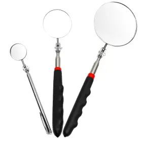 616943790542 QOYAPOW Telescoping Mirror Set Round 616943790542 QOYAPOW Telescoping Mirror Set Round
