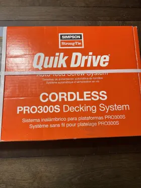 PRO300S DEWALT Drive Cordless Decking #2