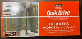 PRO300S DEWALT Drive Cordless Decking