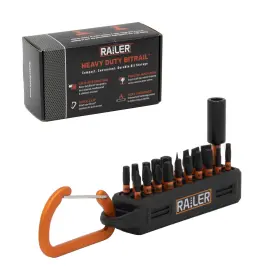 R120B2B RAILER Screwdriver Bit Set Steel Impact Driver R120B2B RAILER Screwdriver Bit Set Steel Impact Driver