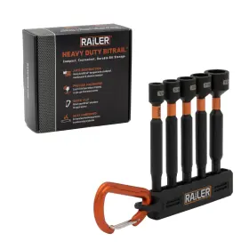 R4NS5B1B RAILER Nut Driver Set Nutsetter Bit Stora R4NS5B1B RAILER Nut Driver Set Nutsetter Bit Stora