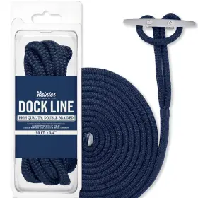 RNR-USA-RS5034-1PK-NBL RAINIER SUPPLY CO Dock Lines Boat Rope RNR-USA-RS5034-1PK-NBL RAINIER SUPPLY CO Dock Lines Boat Rope