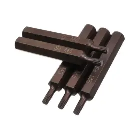 WBY4026 RANNB Torx Screwdriver Bits Spline Head Hex Shank