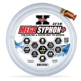 MSP07501 SAFE Syphon Priming Siphon Hose Wat