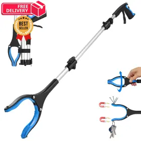 36INBLUE-003 REWKCY Grabber Reacher Tool Anti Slip