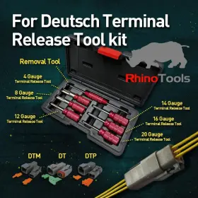354078000044 RHINO TOOLS Deutsch Terminal Removal Connector #2