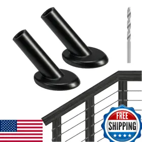 B0CWF177DY RIAYER Pack Cable Railing Corner Drill Bits