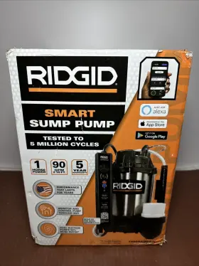 1000RSDSSMART RIDGID TOOLS Smart Sump Pump 1000RSDSSMART RIDGID TOOLS Smart Sump Pump