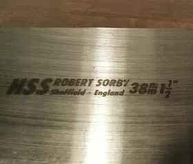 8008LH ROBERT SORBY Inboard Curved Scraper #3 8008LH ROBERT SORBY Inboard Curved Scraper #3