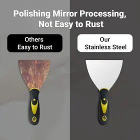 HU-XI-185 ROMEDA Pack Putty Knife Scraper Set Steel #3