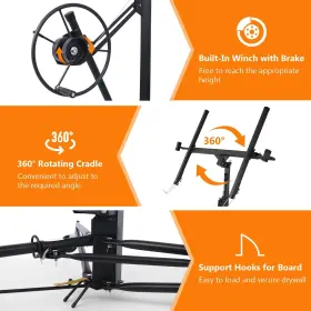 810148360467 ROVIBEK Drywall Lift Jack Ceiling #3