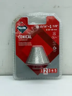 06987 RUBI TILING TOOLS Diamond Grinding Bit 06987 RUBI TILING TOOLS Diamond Grinding Bit