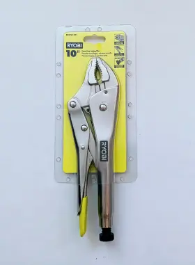 RHPLCJ01 RYOBI Curved Jaw Locking Pliers Release Lock Hex