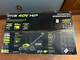 RY40HPLM01K2 RYOBI Brushless Electric Lawn Mower Propelled RY40HPLM01K2 RYOBI Brushless Electric Lawn Mower Propelled
