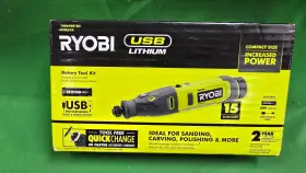 FVM51K RYOBI TOOLS Usb Lithium Rotary Tool Battery Kit