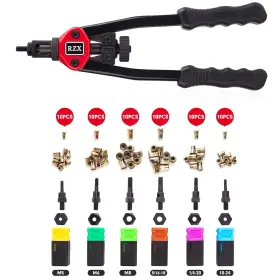 711041975751 RZX Rivet Nut Tool Thread Riveter Blind Kit #2 711041975751 RZX Rivet Nut Tool Thread Riveter Blind Kit #2