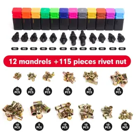 723990444905 RZX Rivet Nut Tool Blind Riveter Rivnut Riveting #3 723990444905 RZX Rivet Nut Tool Blind Riveter Rivnut Riveting #3