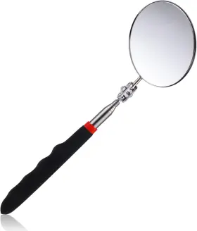 Savita 313100728737 Telescoping Inspection Mirror Circular Telescopic Mechanics Tool With Ex