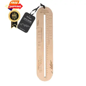 24137 SCHEEPJES Sock Ruler Precision Tool Knitting 24137 SCHEEPJES Sock Ruler Precision Tool Knitting
